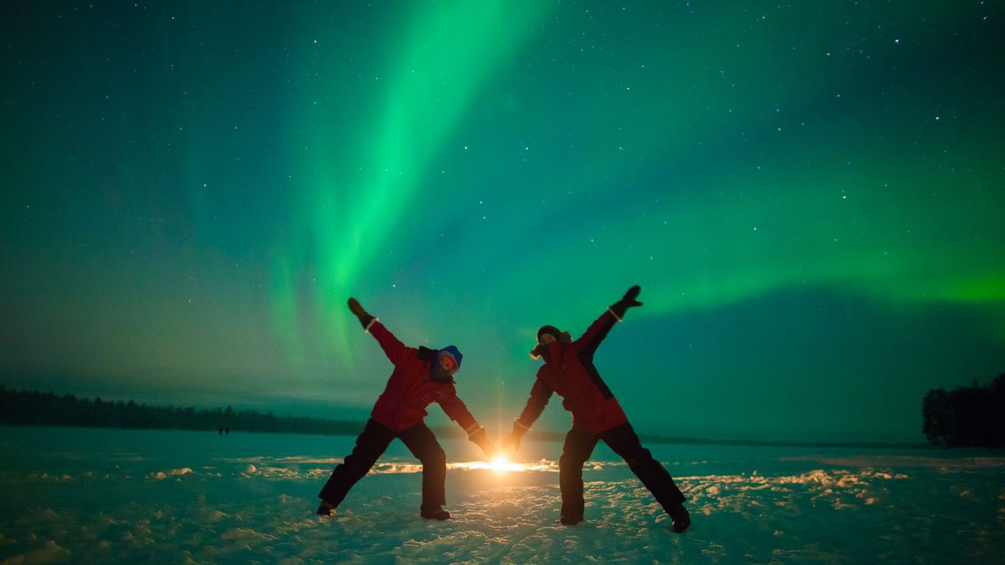 a la caza de la aurora boreal